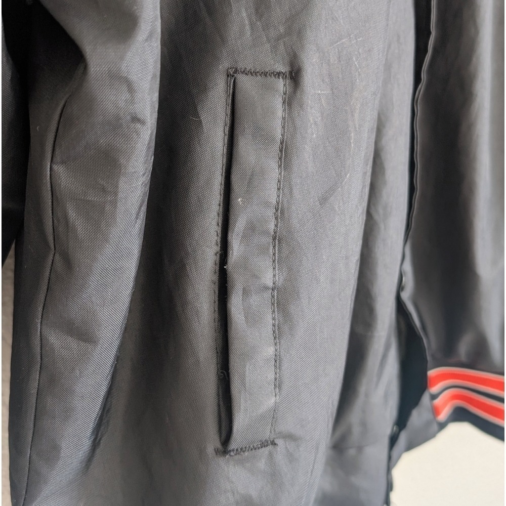 Harwell Sports Vintage 80s Sporty Patchwork Colorado Varsity Nylon Bomber Jacket - Picture 9 of 9